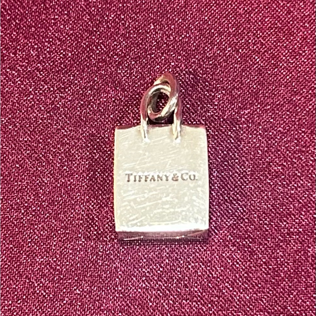 Tiffany & Co. Silver Shopping Bag Charm